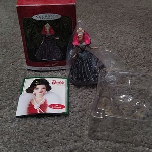 Barbie Holiday Barbie Collectors Series 1998 Ornament NIB